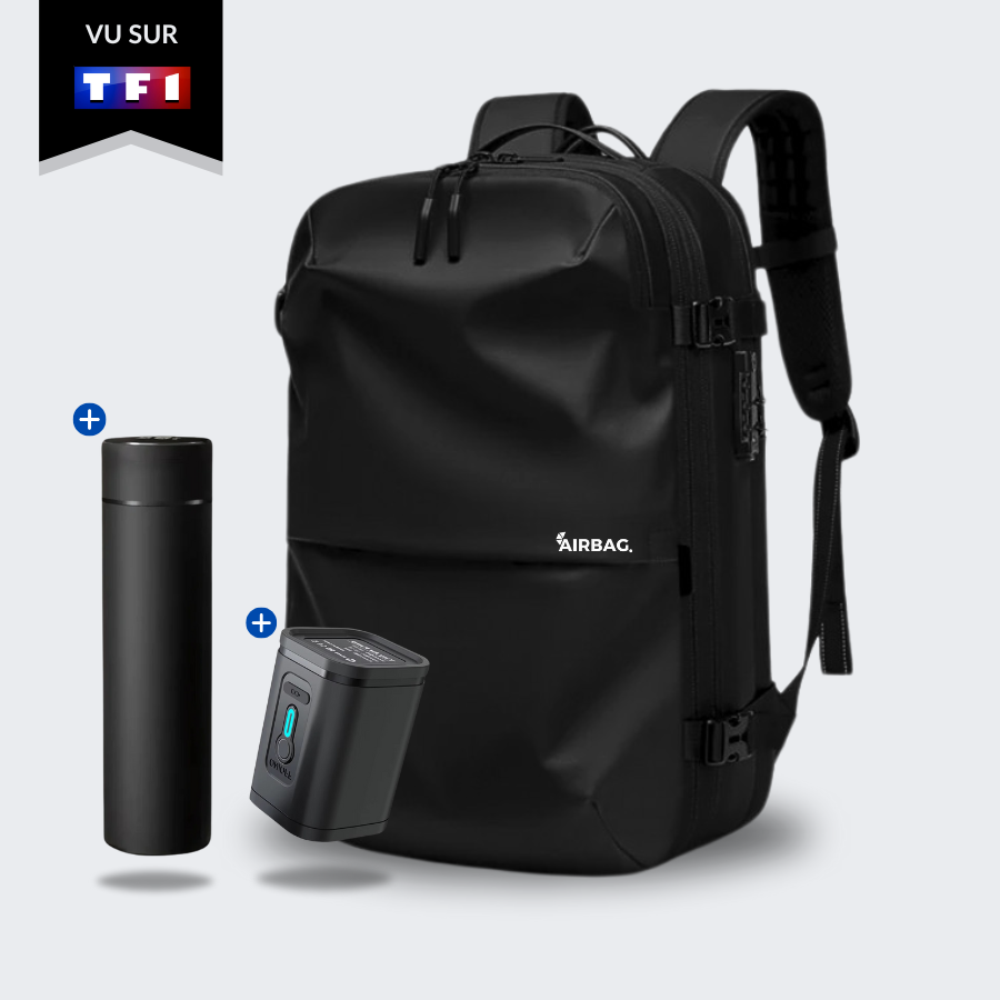BOLSA DE VIAJE AIRBAG - NEGRO MATE