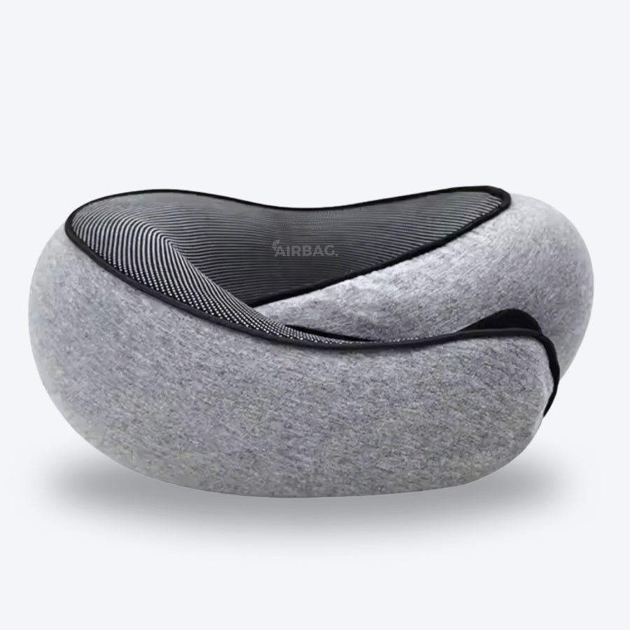 Coussin de Voyage Ergonomique - Gris