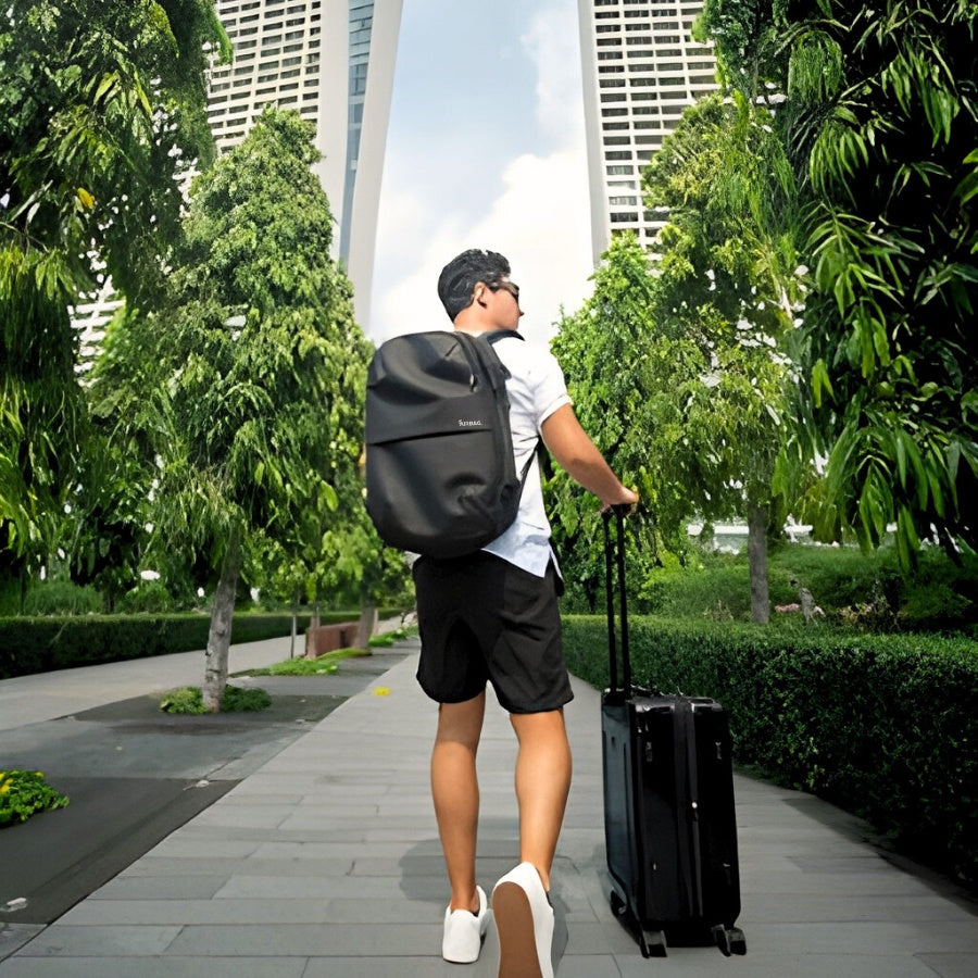 BOLSA DE VIAJE AIRBAG - NEGRO MATE