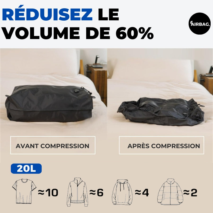 Poche de Rangement Sous Vide - AIRLIGHT