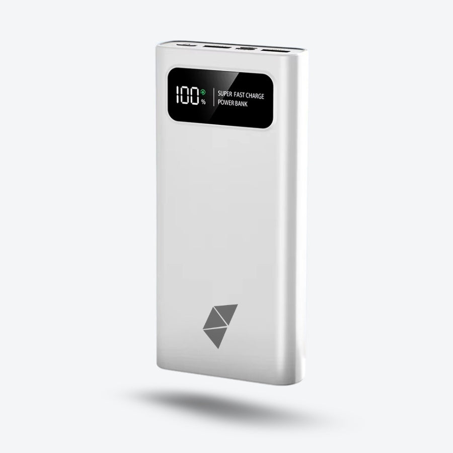 Banco de energía de 20.000 mAh y 120 W de carga rápida - Blanco