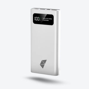 Banco de energía de 20.000 mAh y 120 W de carga rápida - Blanco
