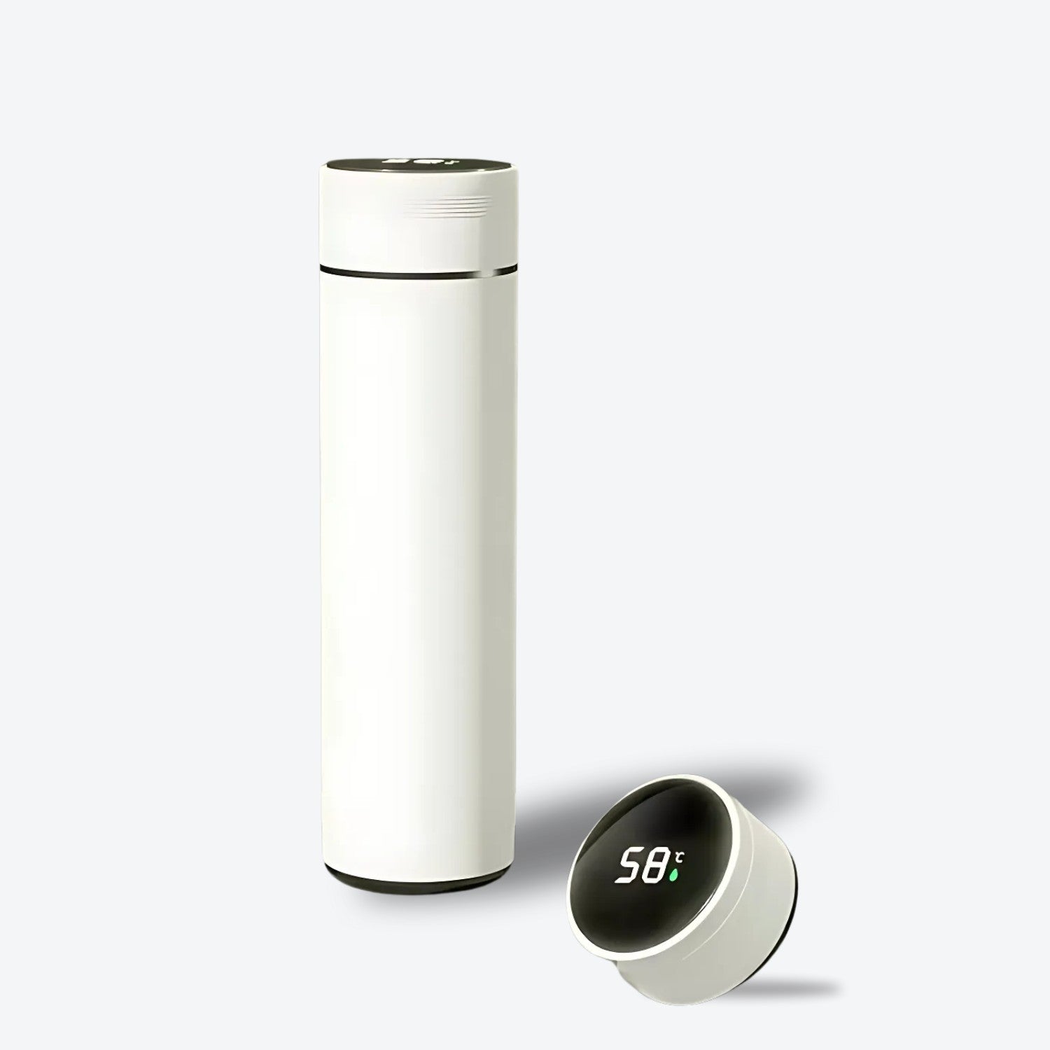 Botella inteligente blanca de 500 ml | Airbag