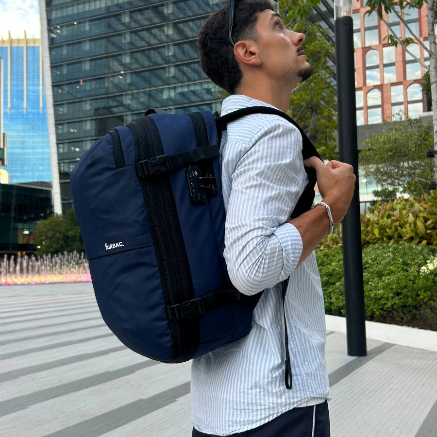 PACK SAC DE VOYAGE AIRBAG - NOIR MAT