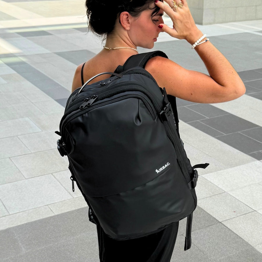 PACK SAC DE VOYAGE AIRBAG - NOIR MAT