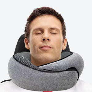 Coussin de Voyage Ergonomique - Gris