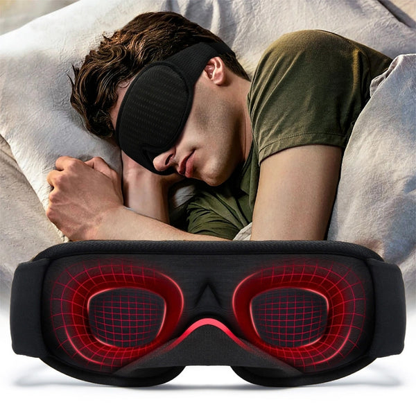 3D Sleep Mask - Black