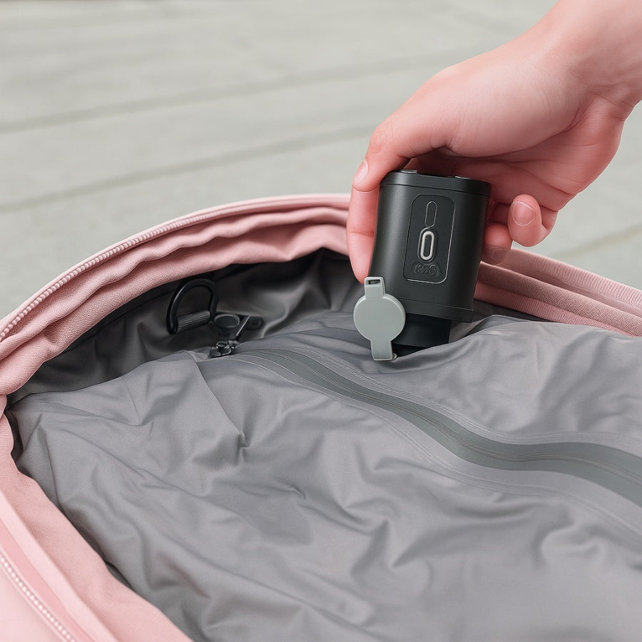 BOLSA DE VIAJE AIRBAG - NEGRO MATE
