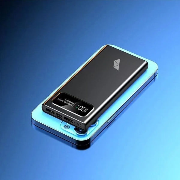 Banco de energía de 20.000 mAh y 120 W de carga rápida - Blanco