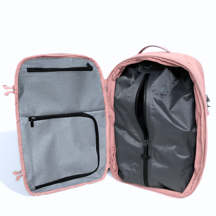 SAC DE VOYAGE AIRBAG - ROSE PÂLE